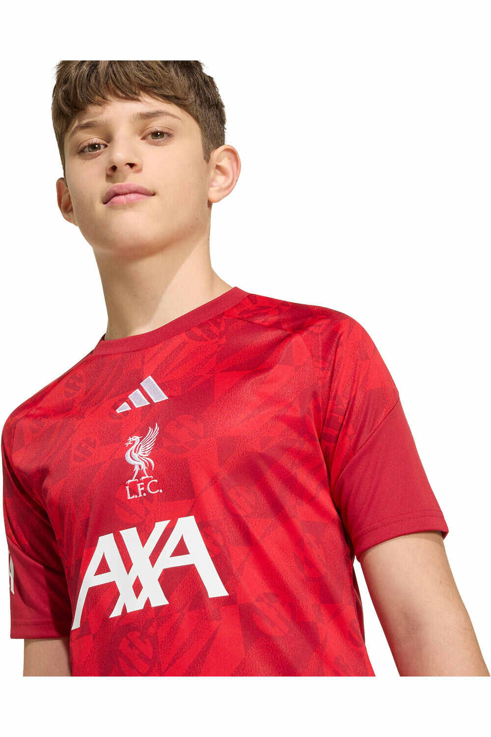 adidas camiseta entrenamiento niño LIVERPOOL 27 PRESHI Y vista detalle