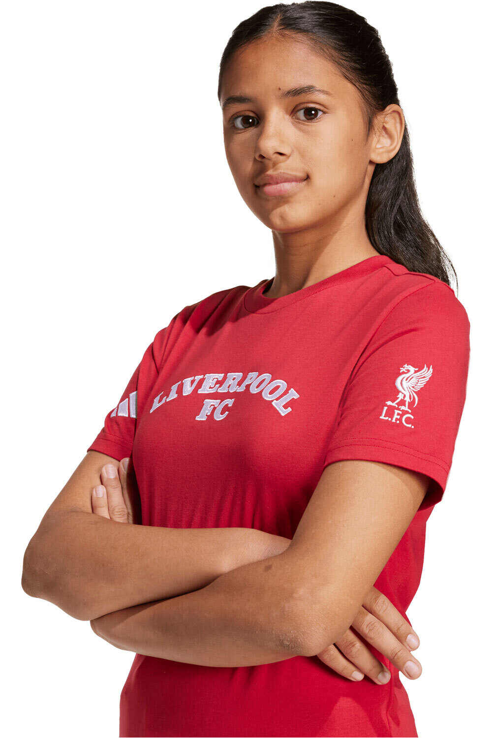 adidas camiseta entrenamiento niño LIVERPOOL FC US PACK vista detalle