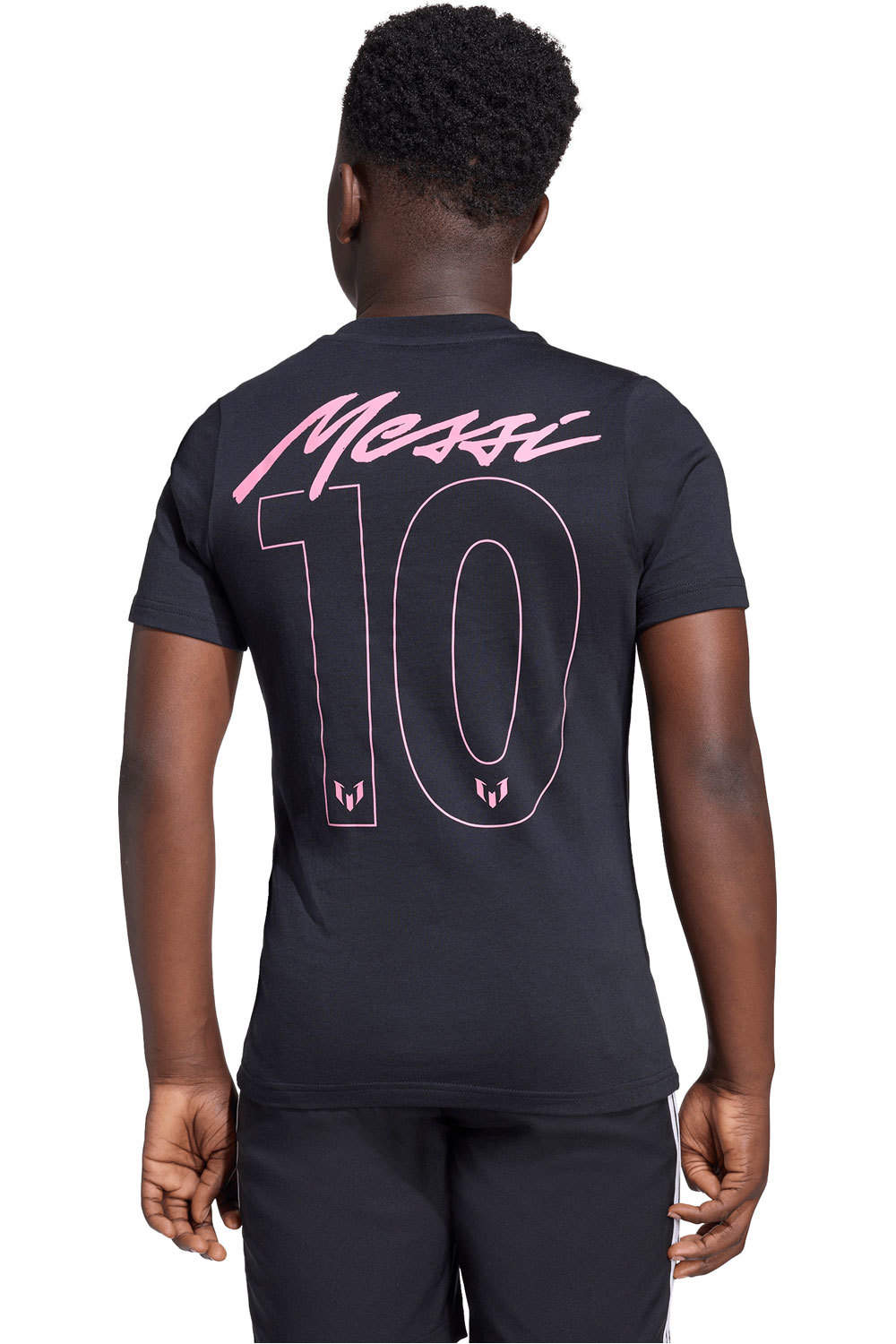 adidas camiseta entrenamiento niño MESSI N&N GT Y NERS vista trasera