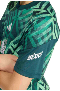 adidas camiseta entrenamiento niño MEXICO 26 PREMATCH H Y 03
