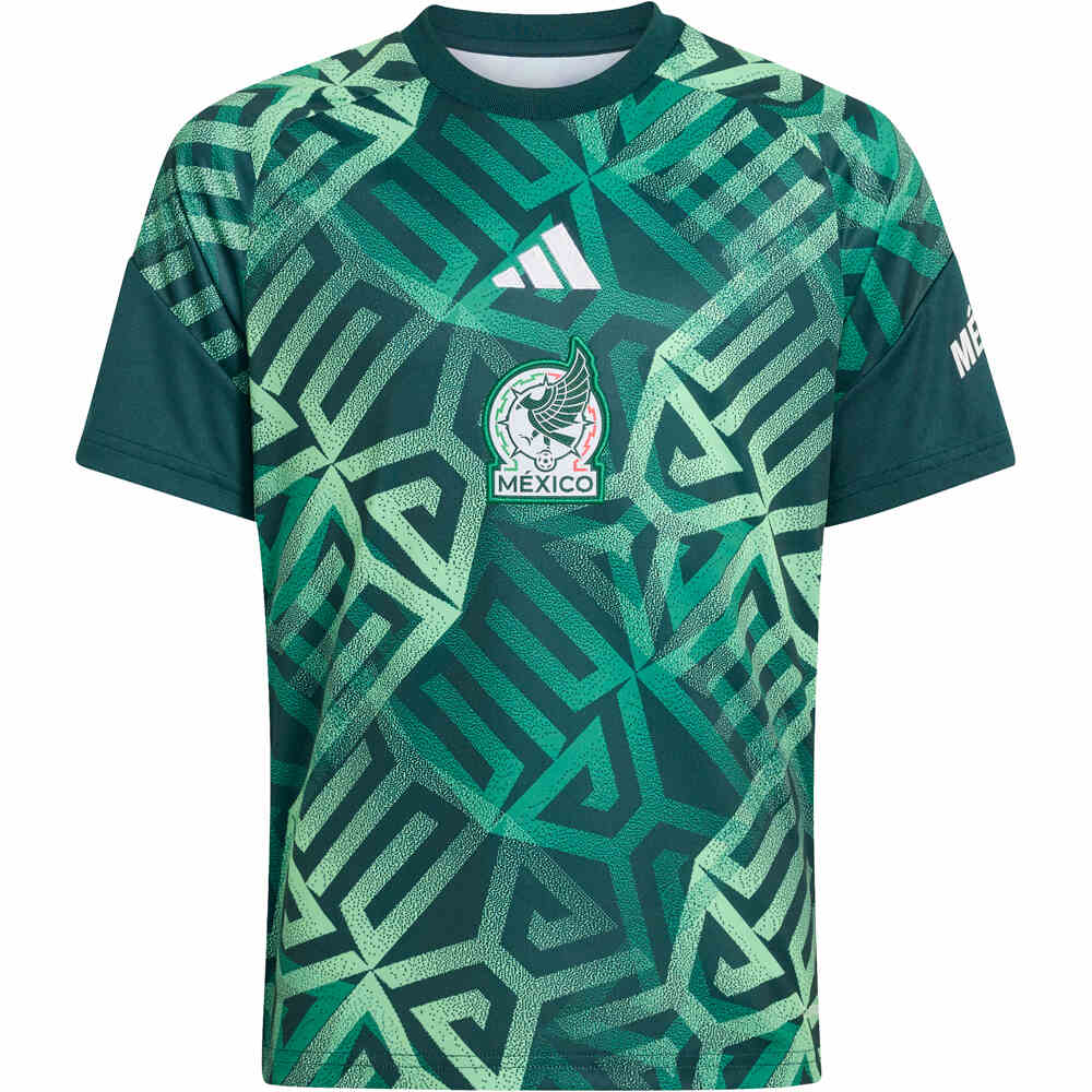 adidas camiseta entrenamiento niño MEXICO 26 PREMATCH H Y 04