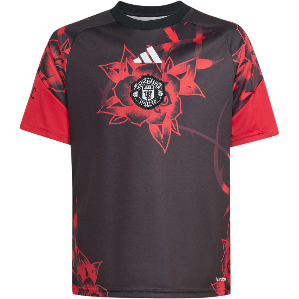 adidas camiseta entrenamiento niño M.UNITED 27 PRESHI Y vista detalle