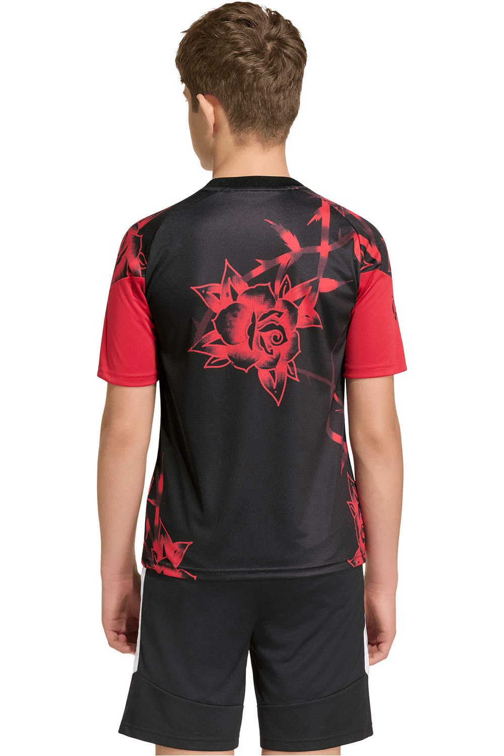 adidas camiseta entrenamiento niño M.UNITED 27 PRESHI Y vista trasera