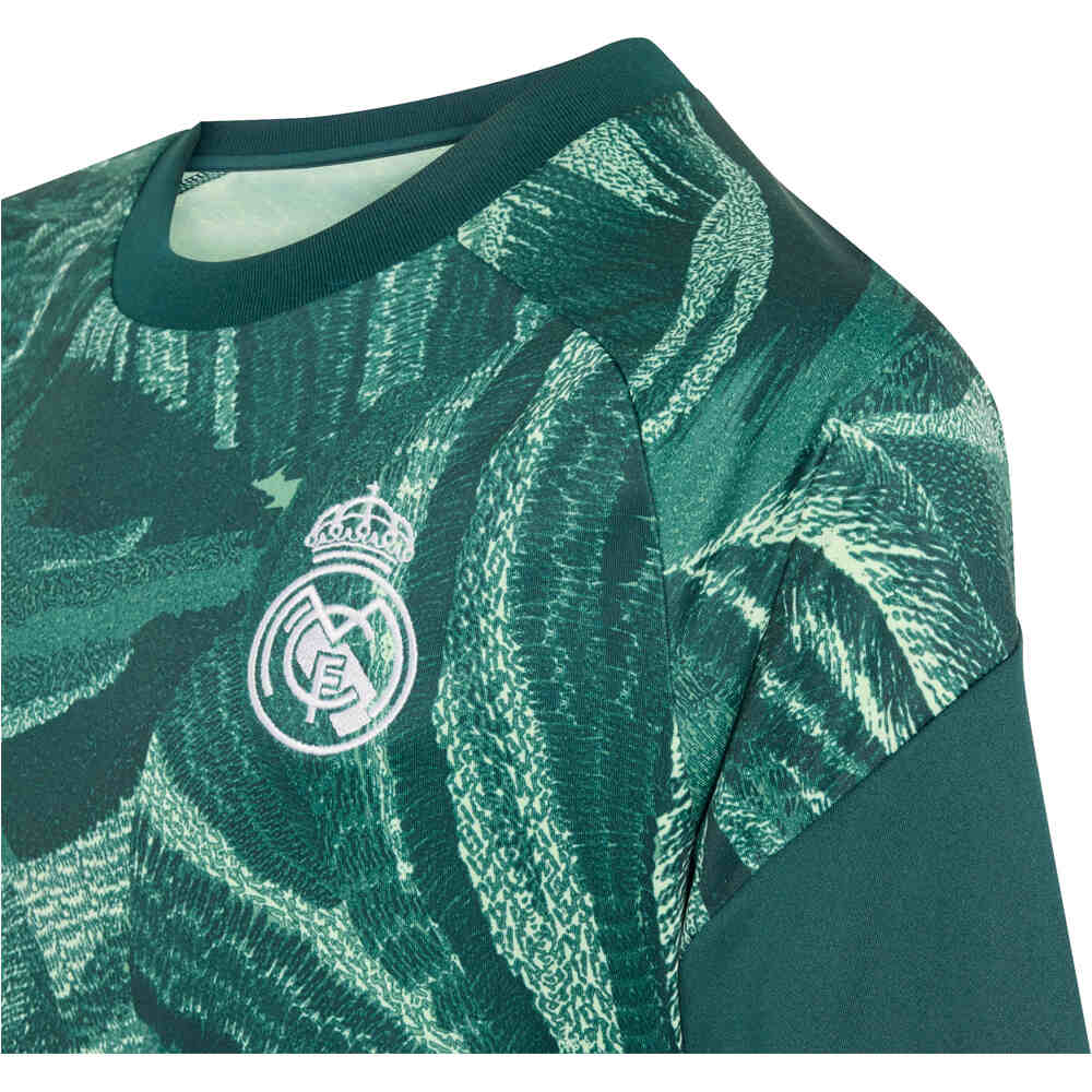 adidas camiseta entrenamiento niño R.MADRID 27 PRESHI Y vista detalle