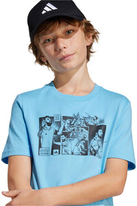 adidas camiseta entrenamiento niño Y MESSI G T vista detalle