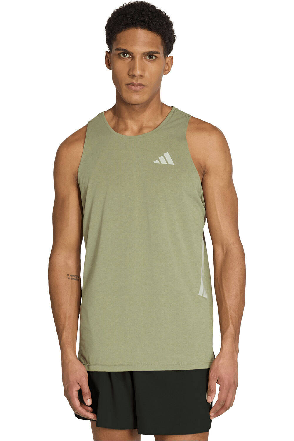 adidas camiseta entrenamiento tirantes hombre ADI365 CLIMACOOL vista frontal