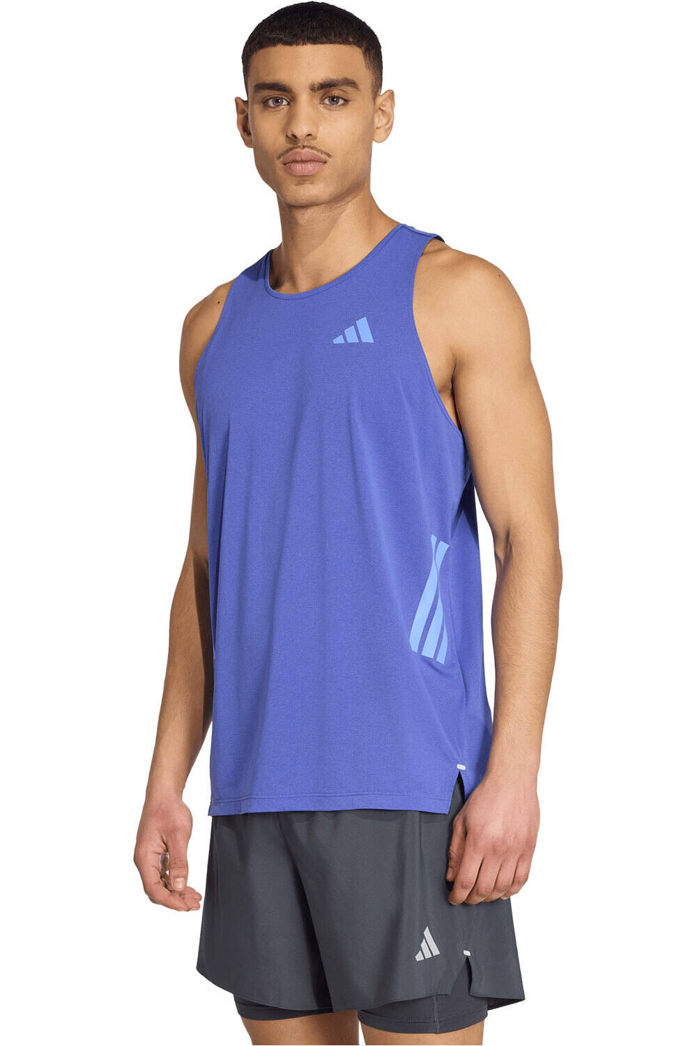 adidas camiseta entrenamiento tirantes hombre ADI365 CLIMACOOL vista frontal