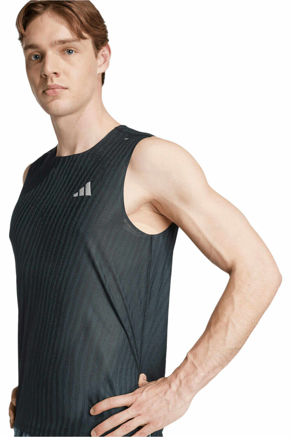 adidas camiseta entrenamiento tirantes hombre ADI365 RUNNING CLIMACOOL+ vista detalle