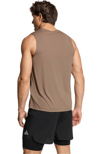 adidas camiseta entrenamiento tirantes hombre ADI365 RUNNING ESSENTIALS vista trasera