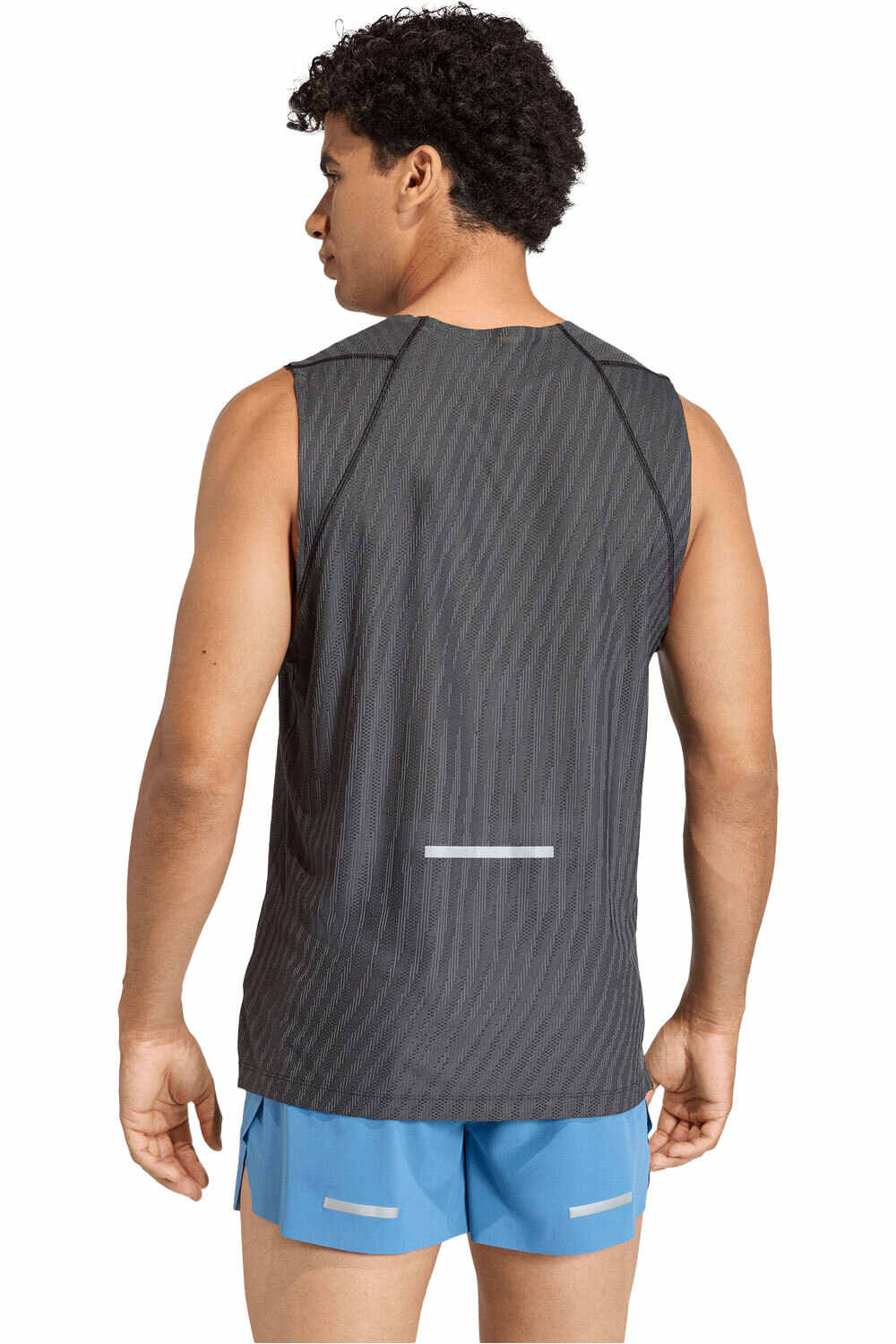 adidas camiseta entrenamiento tirantes hombre ADI365 vista trasera