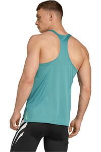 adidas camiseta entrenamiento tirantes hombre ADIZERO ARCHIVE vista trasera