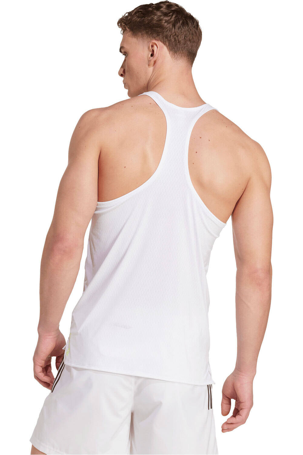 adidas camiseta entrenamiento tirantes hombre ADIZERO ARCHIVE vista trasera