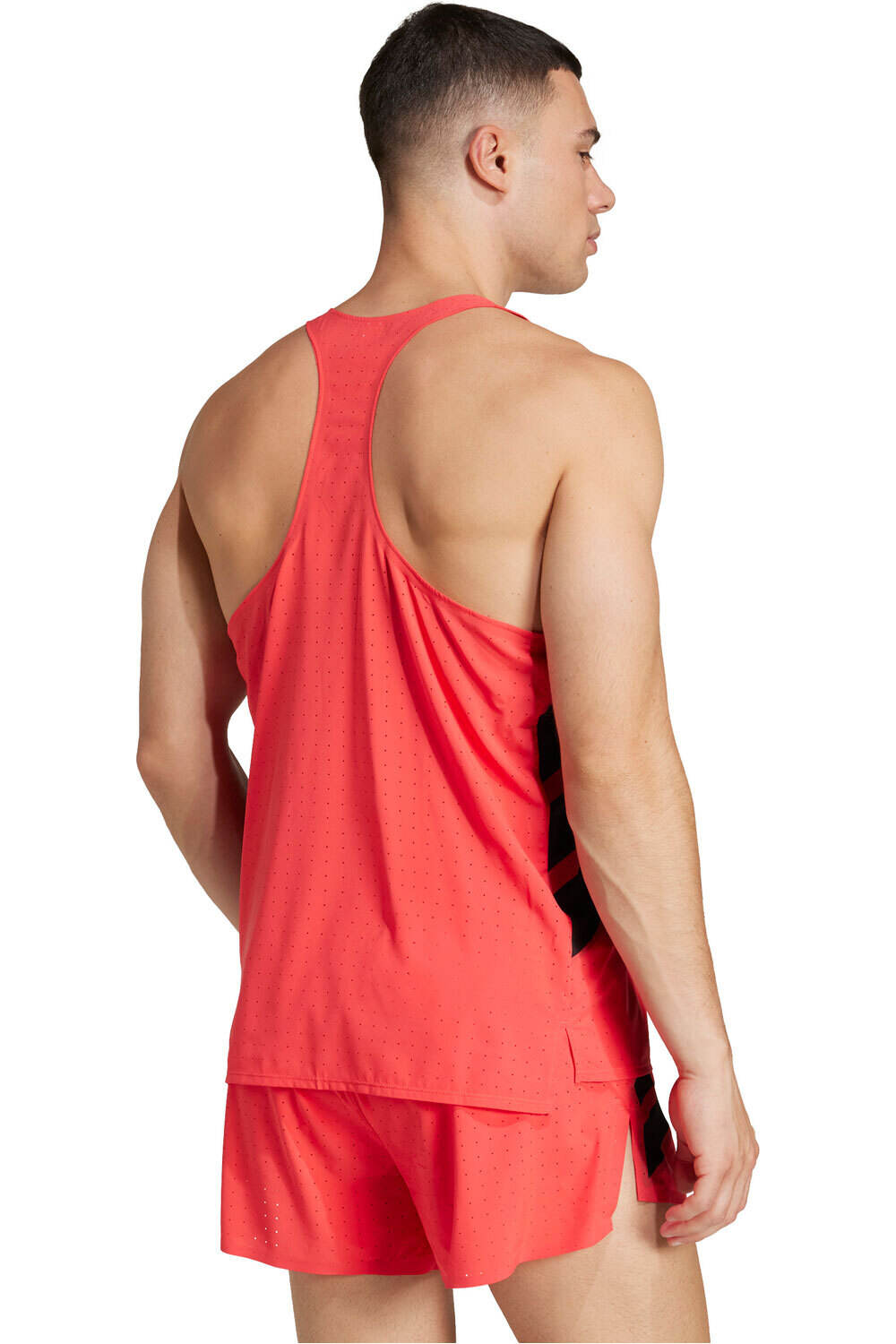 adidas camiseta entrenamiento tirantes hombre Adizero Road to Records vista trasera