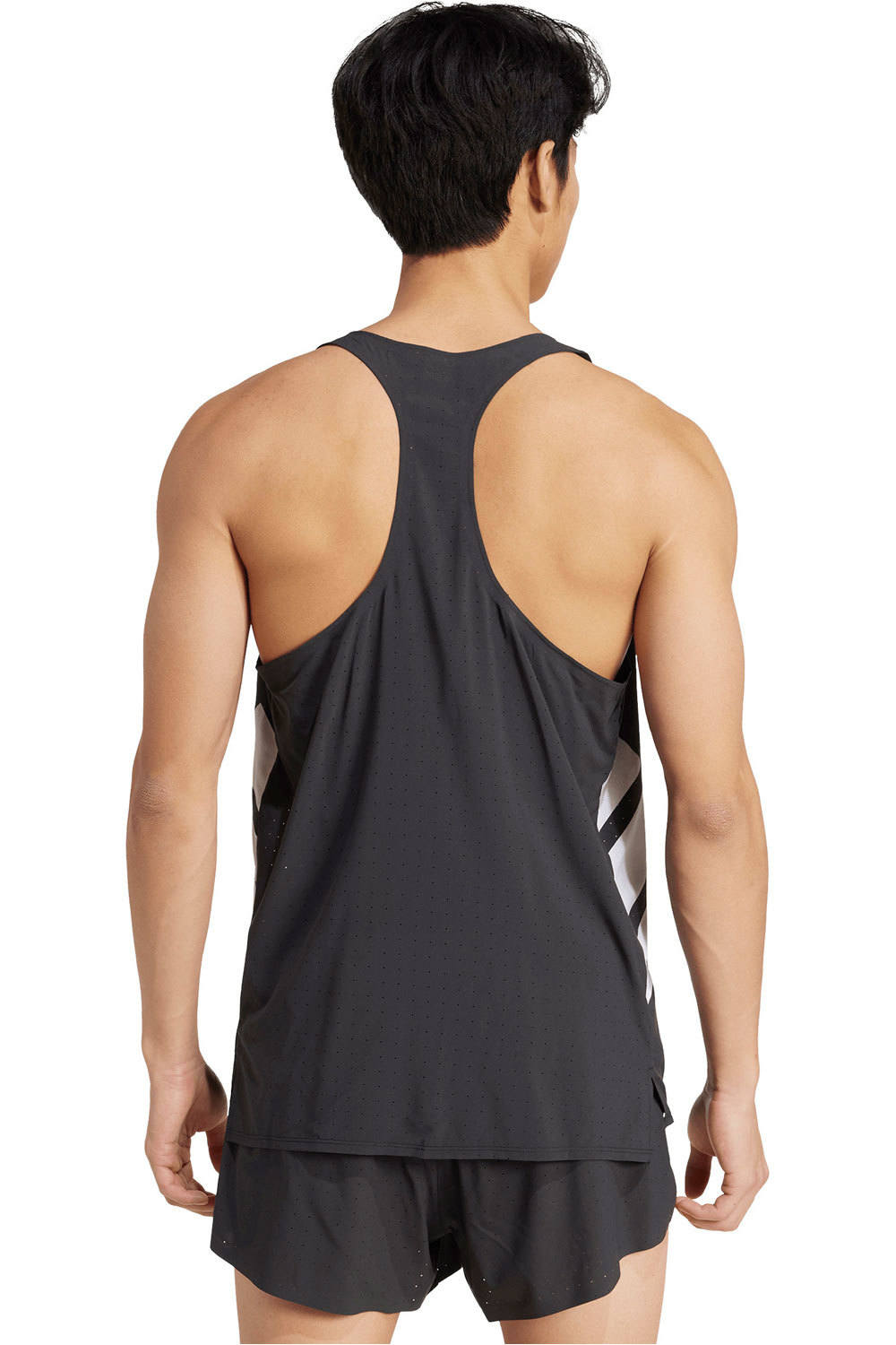 adidas camiseta entrenamiento tirantes hombre Adizero Road to Records vista trasera