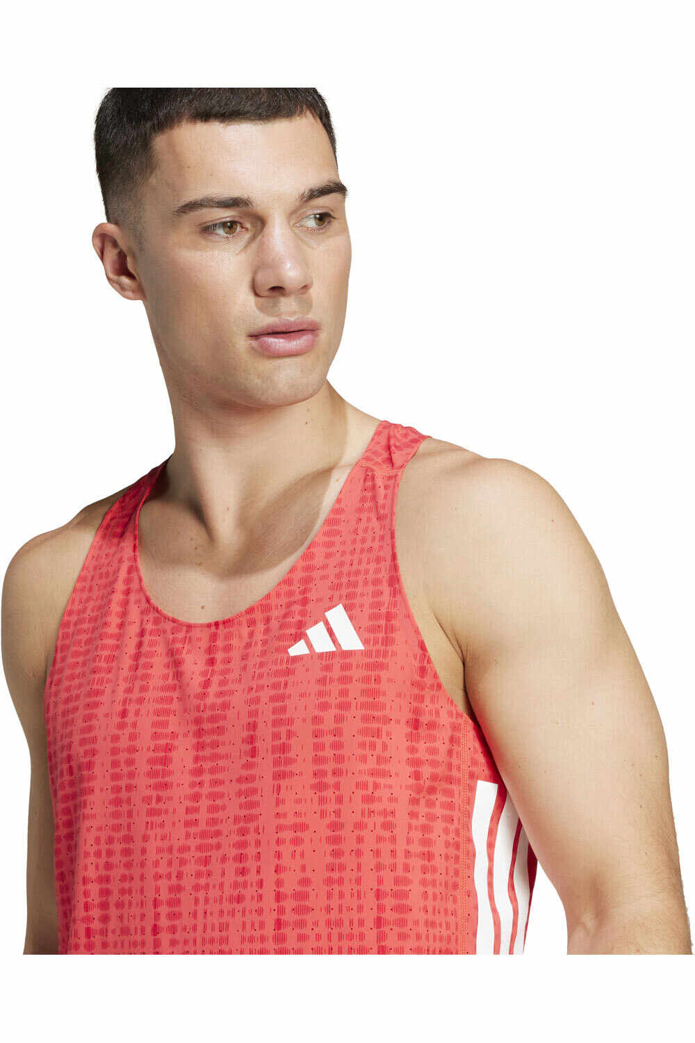 adidas camiseta entrenamiento tirantes hombre ADIZERO SNGLT M vista detalle