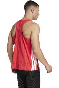 adidas camiseta entrenamiento tirantes hombre ADIZERO SNGLT M vista trasera