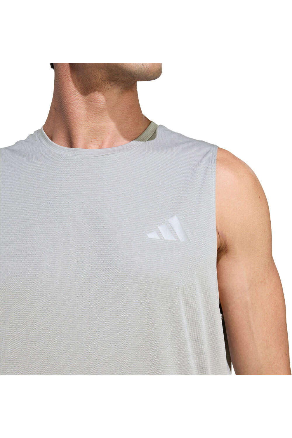 adidas camiseta entrenamiento tirantes hombre Run Ess Tank M vista detalle