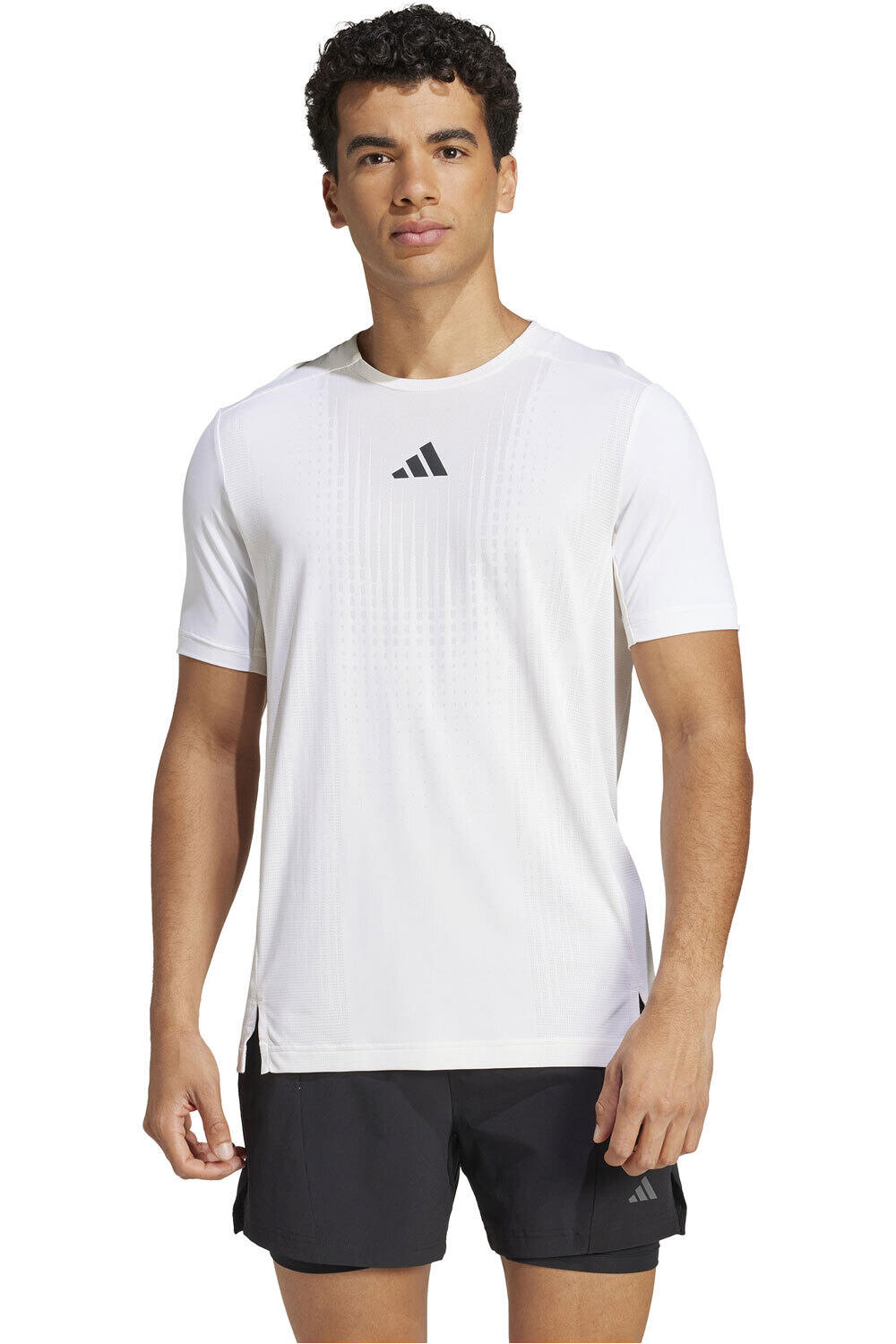 adidas camiseta fitness hombre AIRCHILL TEE vista frontal
