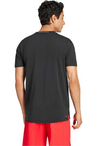 adidas camiseta fitness hombre D4T 3S TEE vista trasera