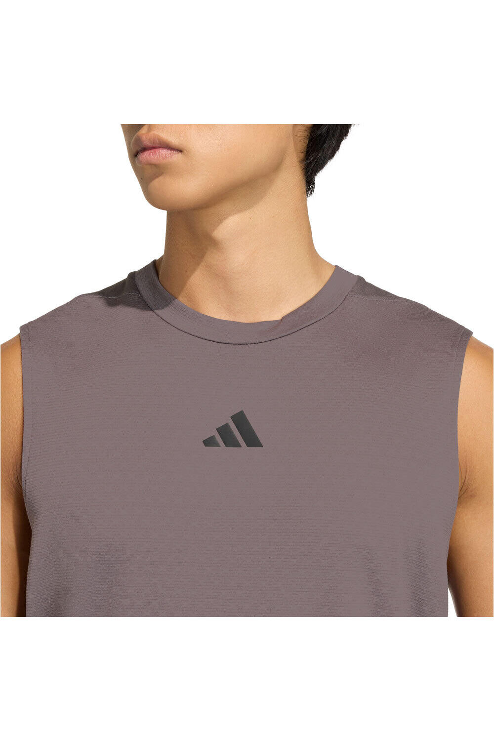 adidas camiseta fitness hombre D4T POWER 3 BANDAS vista detalle
