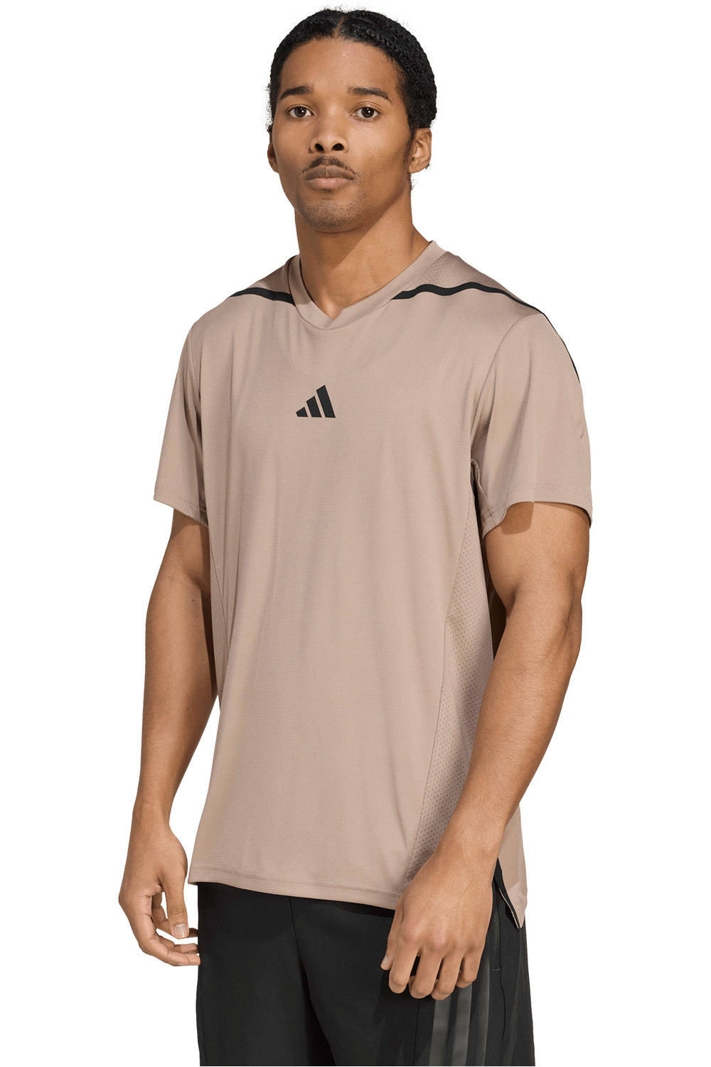 adidas camiseta fitness hombre D4T PS TEE vista frontal