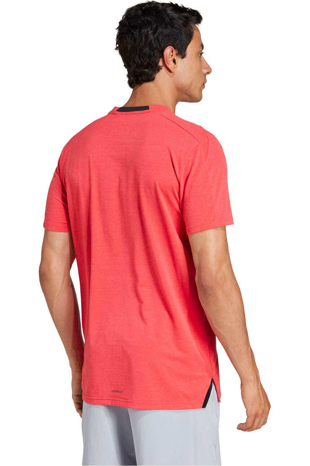 adidas camiseta fitness hombre D4T TEE vista trasera