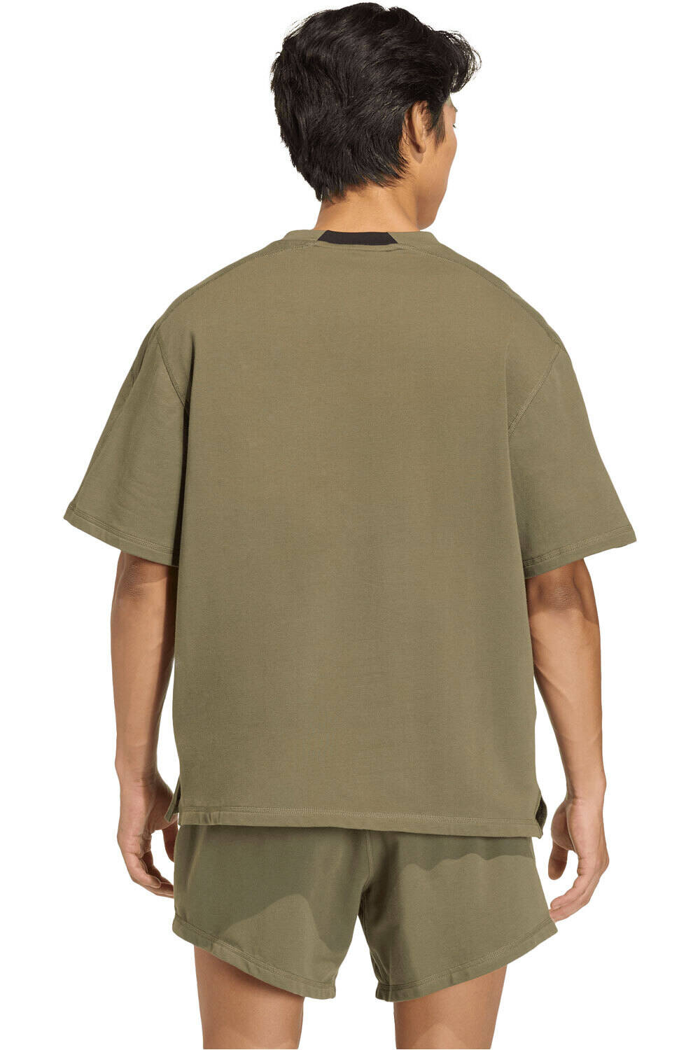 adidas camiseta fitness hombre D4T WORKOUT FRENCH TERRY vista trasera