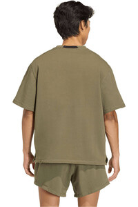 adidas camiseta fitness hombre D4T WORKOUT FRENCH TERRY vista trasera