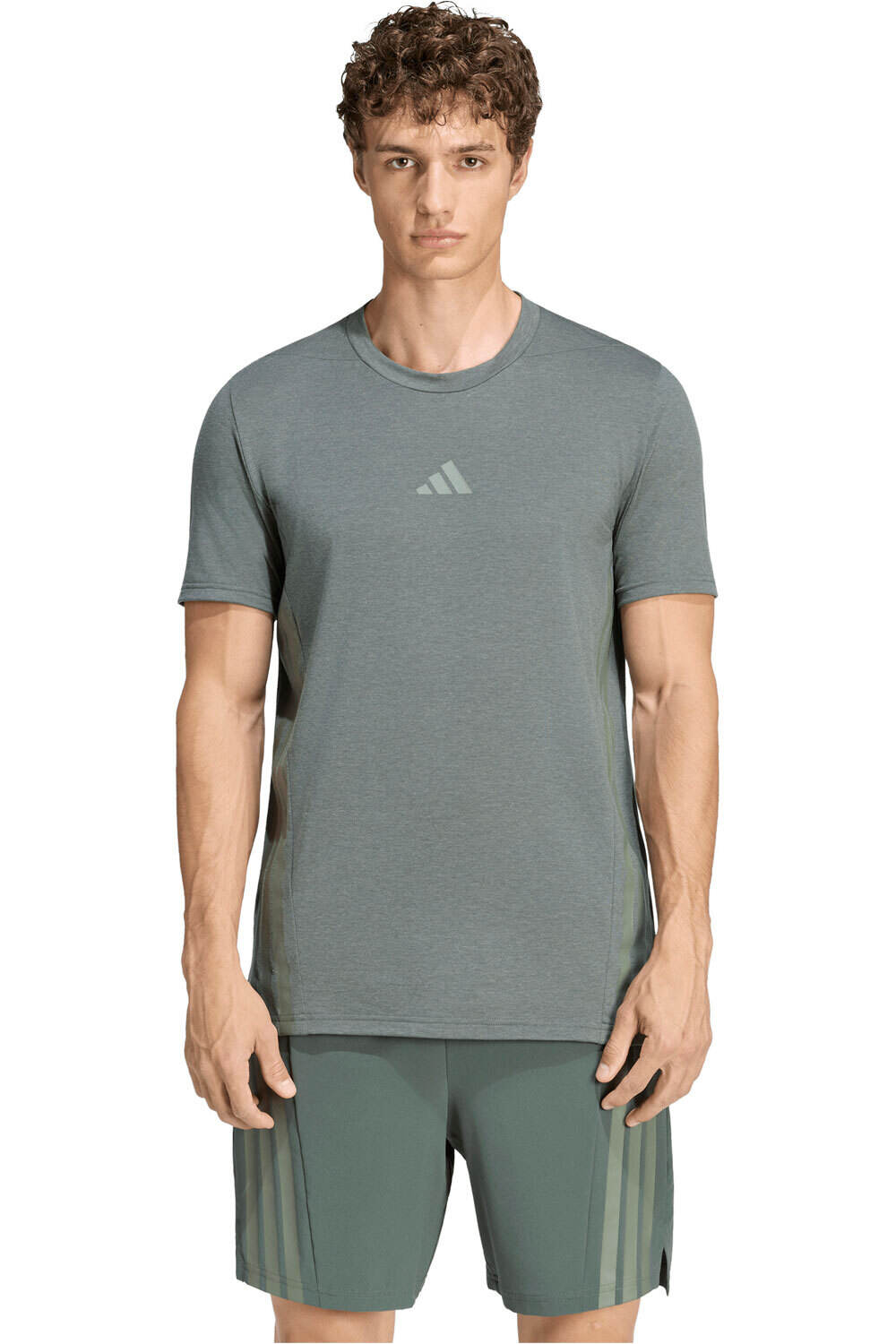 adidas camiseta fitness hombre DESIGNED 4 vista frontal