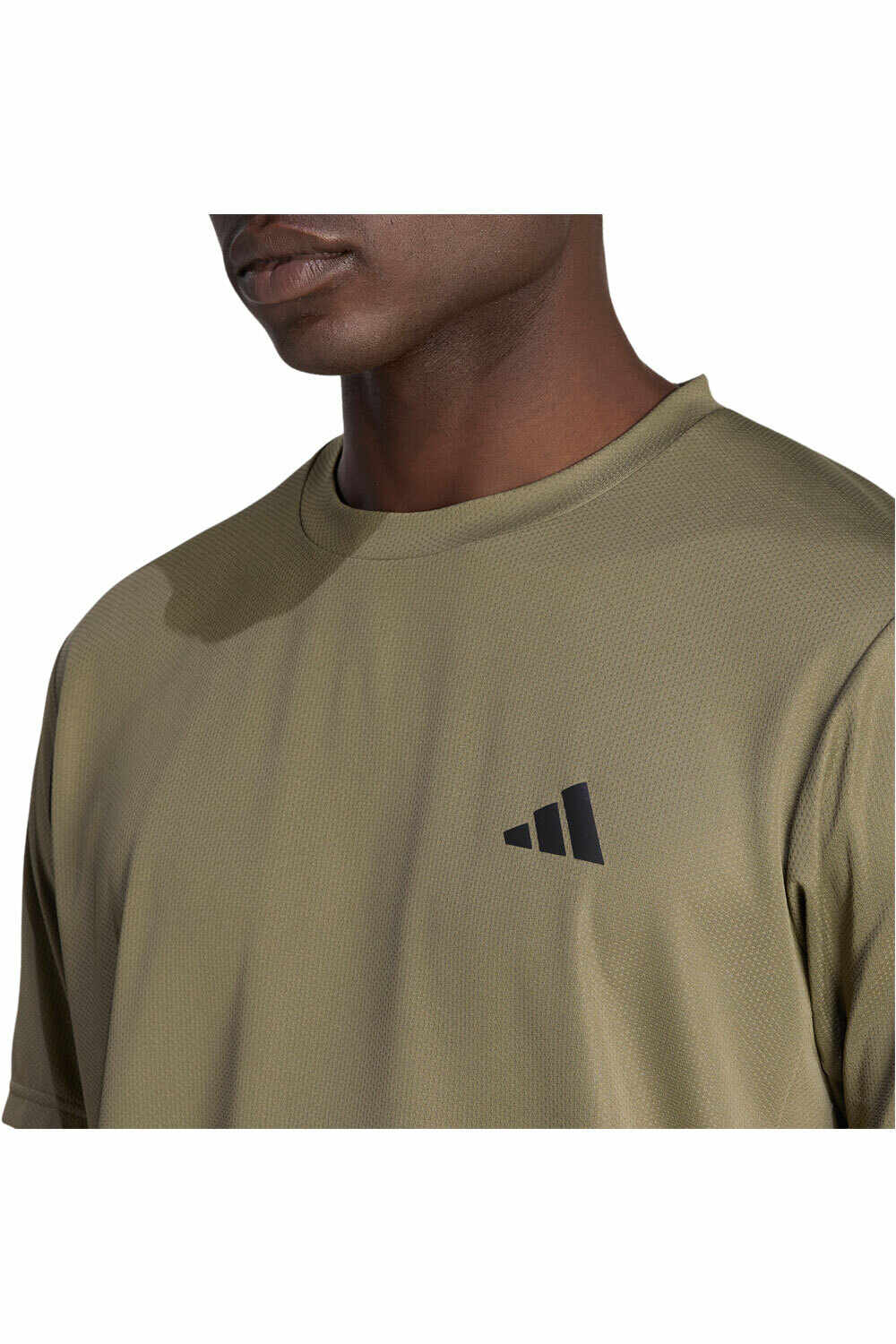 adidas camiseta fitness hombre ENTRENAMIENTO ESSENTIALS BASE vista detalle
