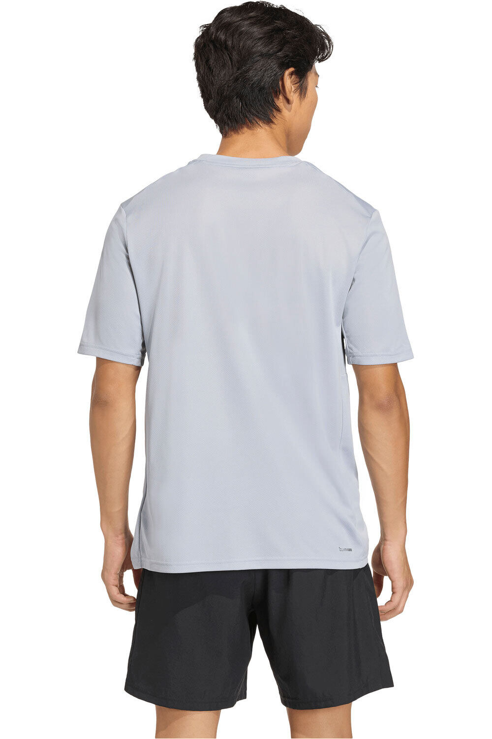 adidas camiseta fitness hombre ENTRENAMIENTO ESSENTIALS BASE vista trasera