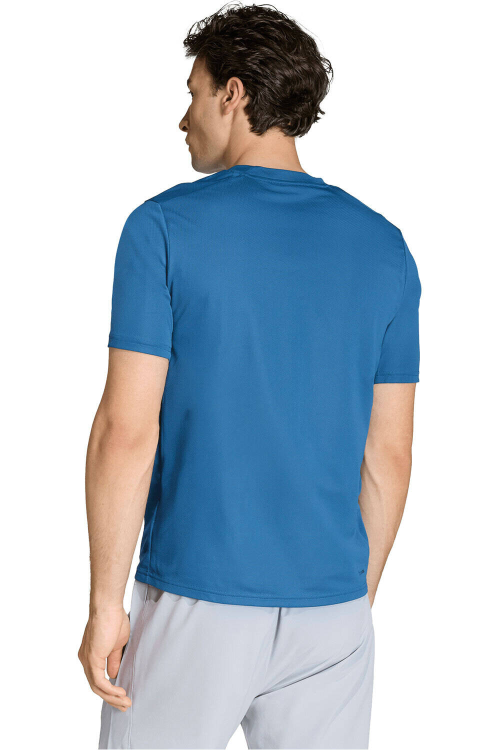 adidas camiseta fitness hombre ENTRENAMIENTO ESSENTIALS BASE vista trasera