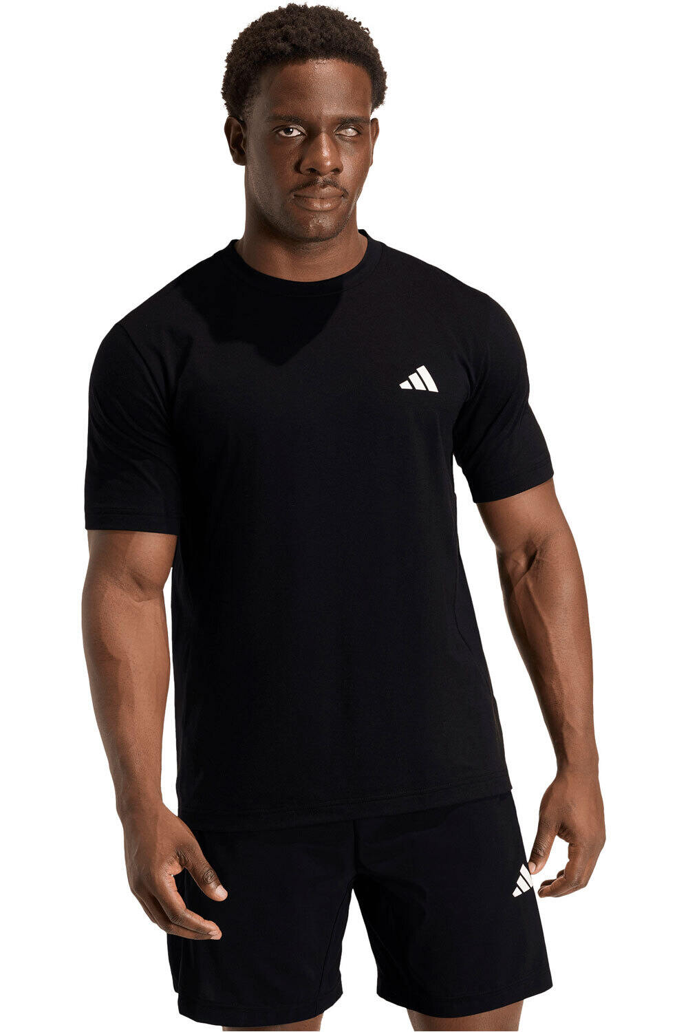 adidas camiseta fitness hombre ENTRENAMIENTO ESSENTIALS FEELREADY vista frontal