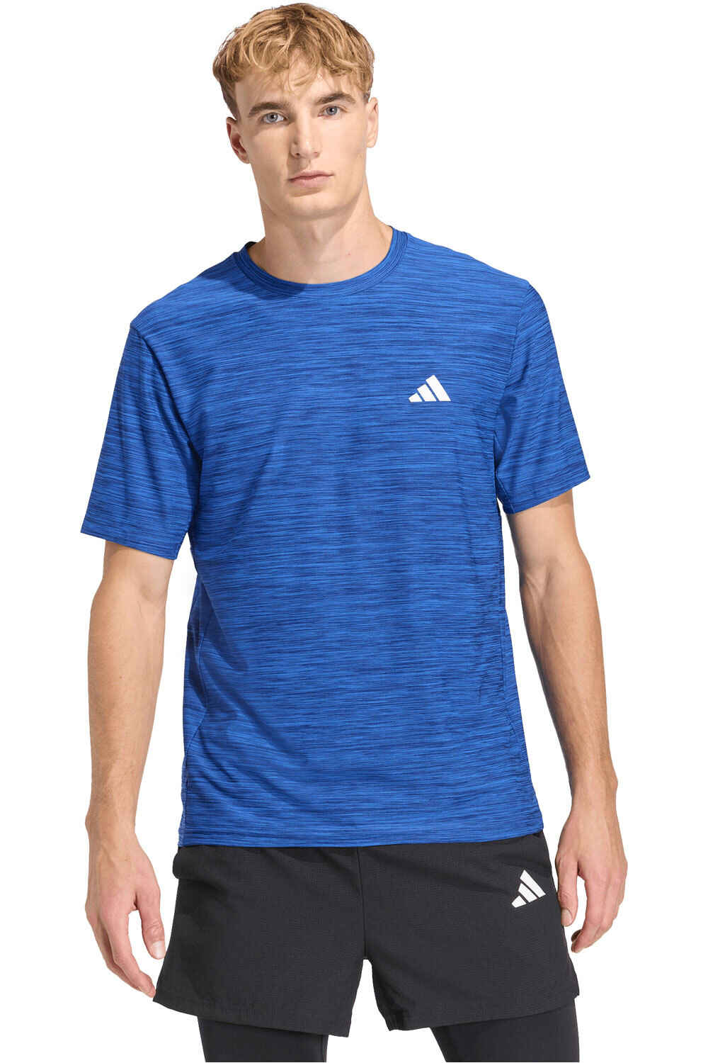 adidas camiseta fitness hombre ENTRENAMIENTO ESSENTIALS FLEX vista frontal