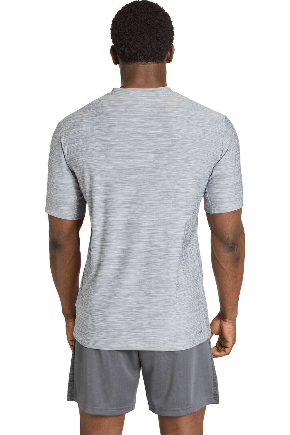 adidas camiseta fitness hombre ENTRENAMIENTO ESSENTIALS FLEX vista trasera