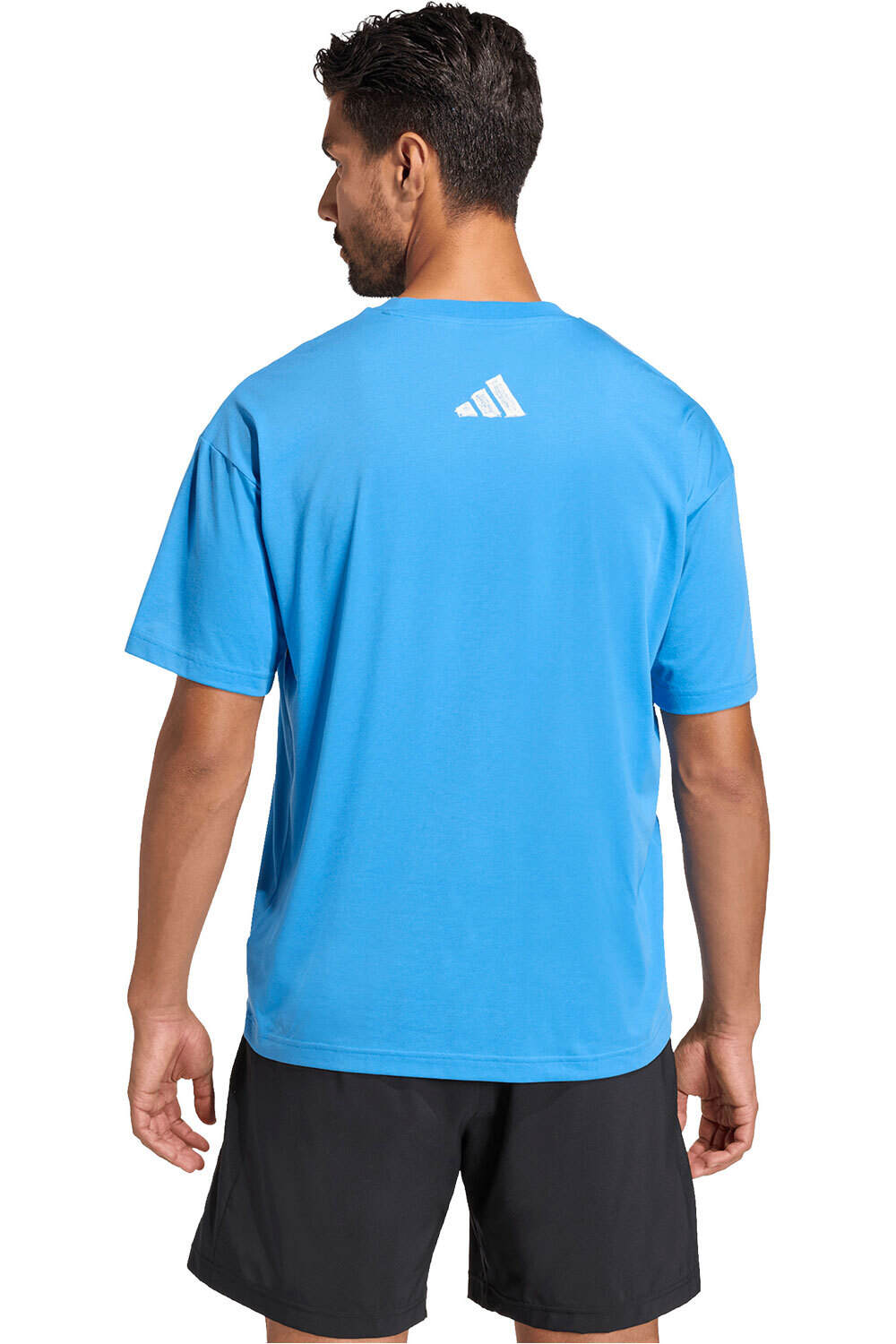 adidas camiseta fitness hombre ENTRENAMIENTO GRFICO CLIMACOOL POWER vista trasera