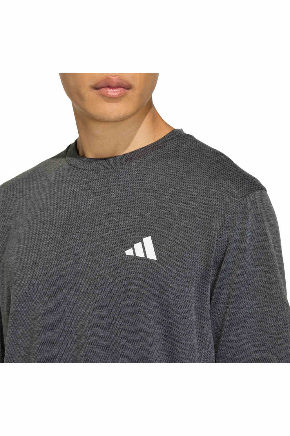 adidas camiseta fitness hombre ESSENTIALS FEELREADY NOVELTY vista detalle