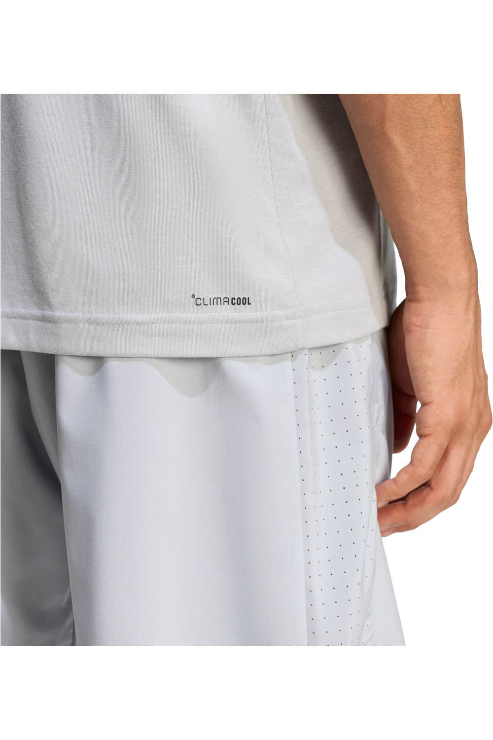 adidas camiseta fitness hombre ESSENTIALS FEELREADY vista detalle