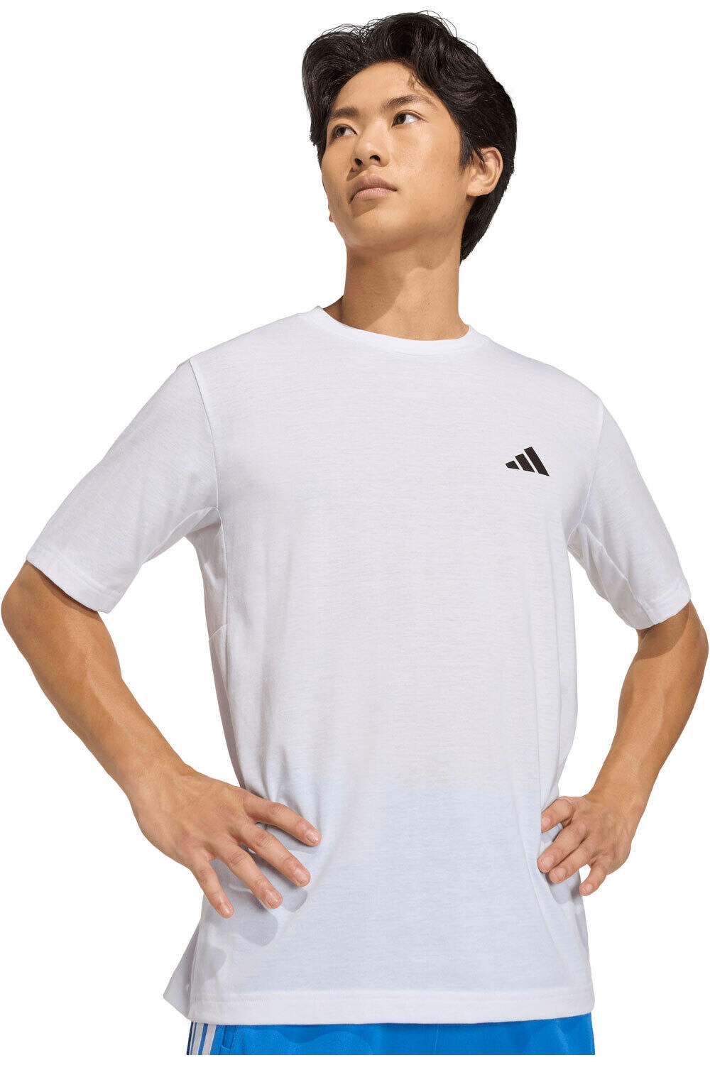 adidas camiseta fitness hombre ESSENTIALS FEELREADY vista detalle