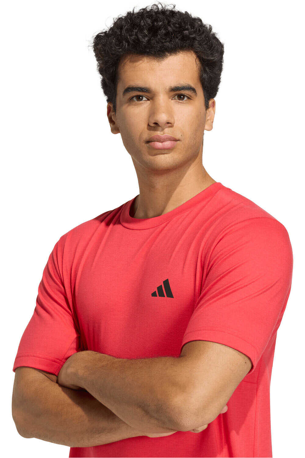 adidas camiseta fitness hombre ESSENTIALS FEELREADY vista detalle