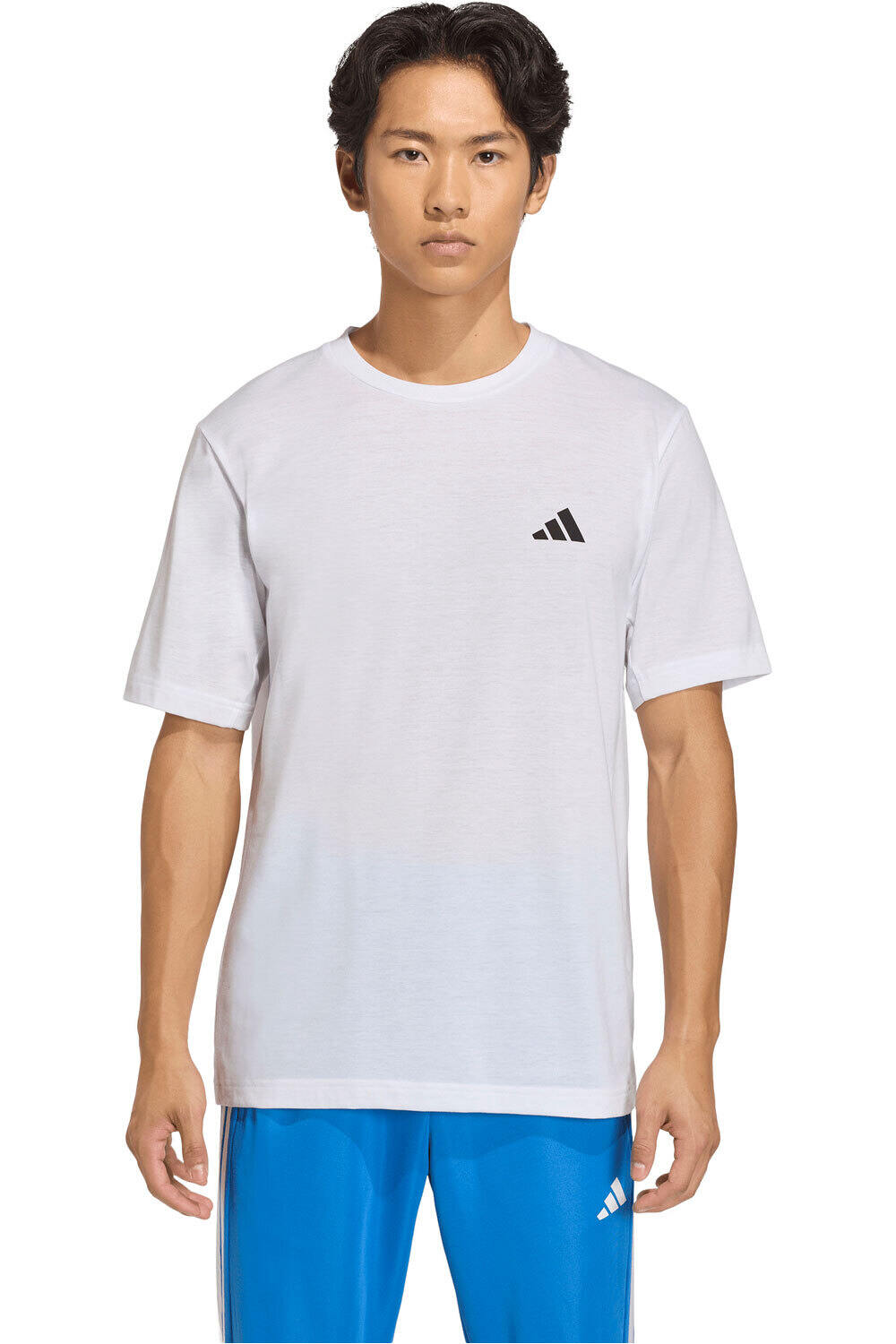 adidas camiseta fitness hombre ESSENTIALS FEELREADY vista frontal