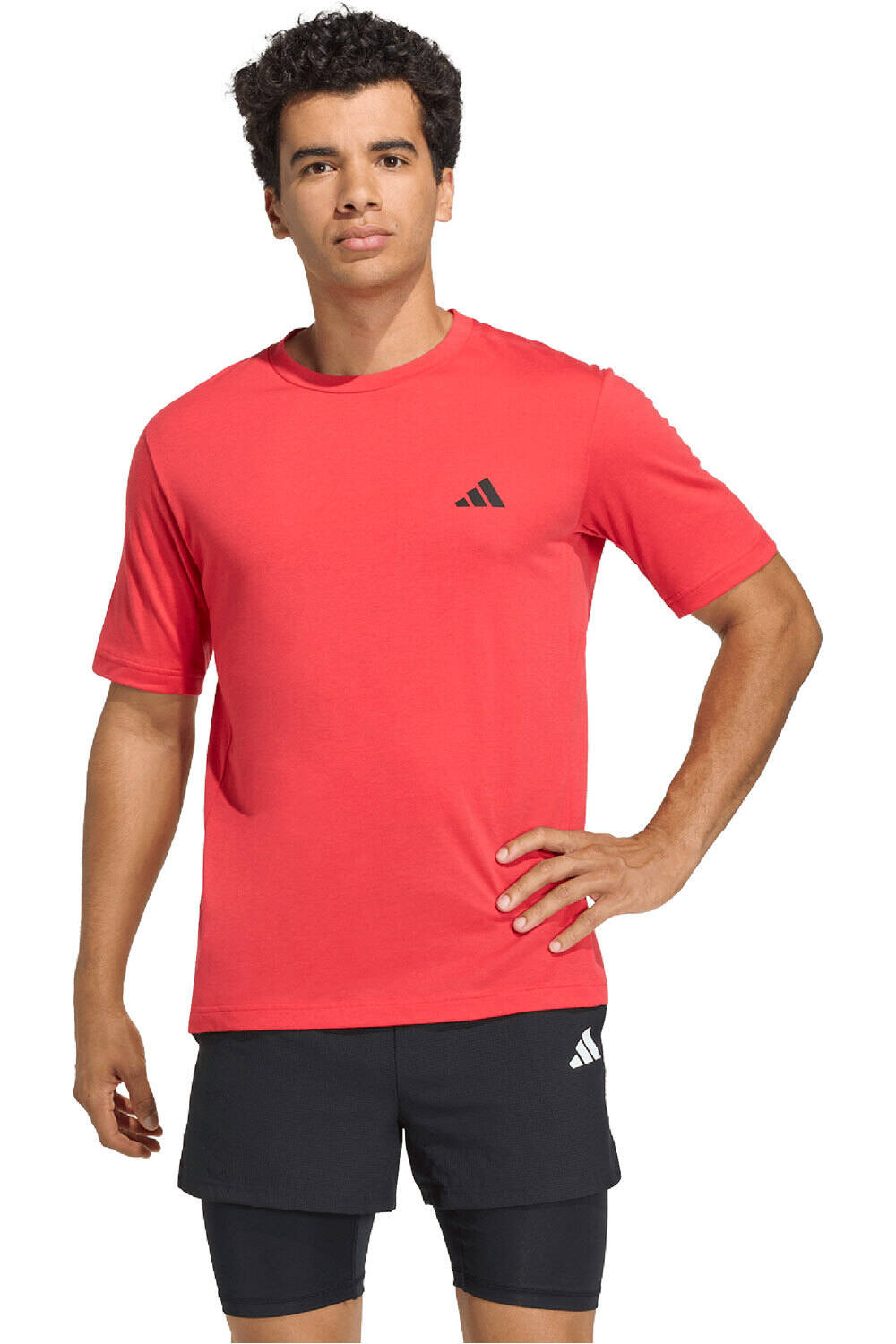 adidas camiseta fitness hombre ESSENTIALS FEELREADY vista frontal