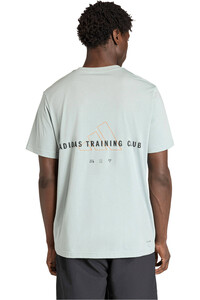 adidas camiseta fitness hombre ESTAMPADA CLIMACOOL IDENTITY vista trasera