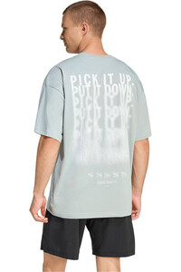 adidas camiseta fitness hombre ESTAMPADA CLIMACOOL POWER vista trasera