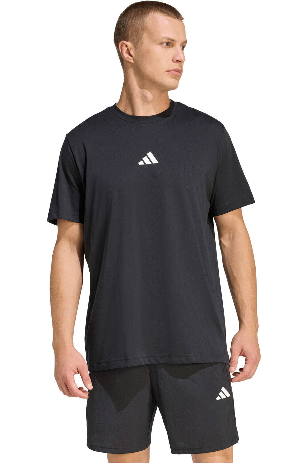 adidas camiseta fitness hombre ESTAMPADA CLIMACOOL TECH vista frontal