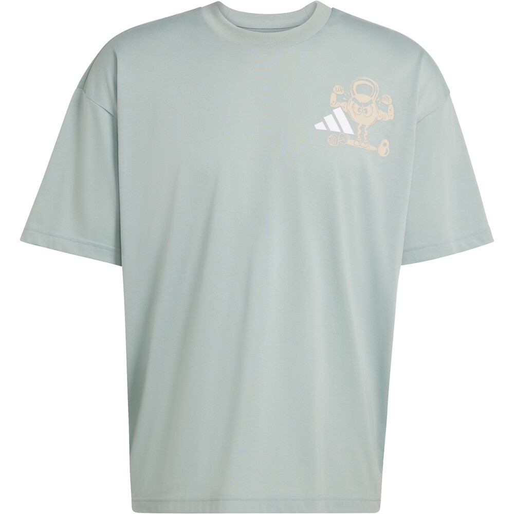 adidas camiseta fitness hombre ESTAMPADA ENTRENAMIENTO CLIMACOOL FUN 04