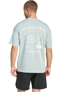 adidas camiseta fitness hombre ESTAMPADA ENTRENAMIENTO CLIMACOOL FUN vista trasera