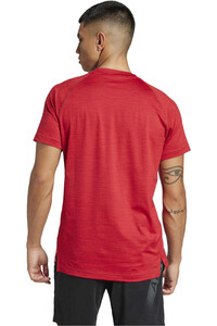 adidas camiseta fitness hombre GYM+ TEE vista trasera