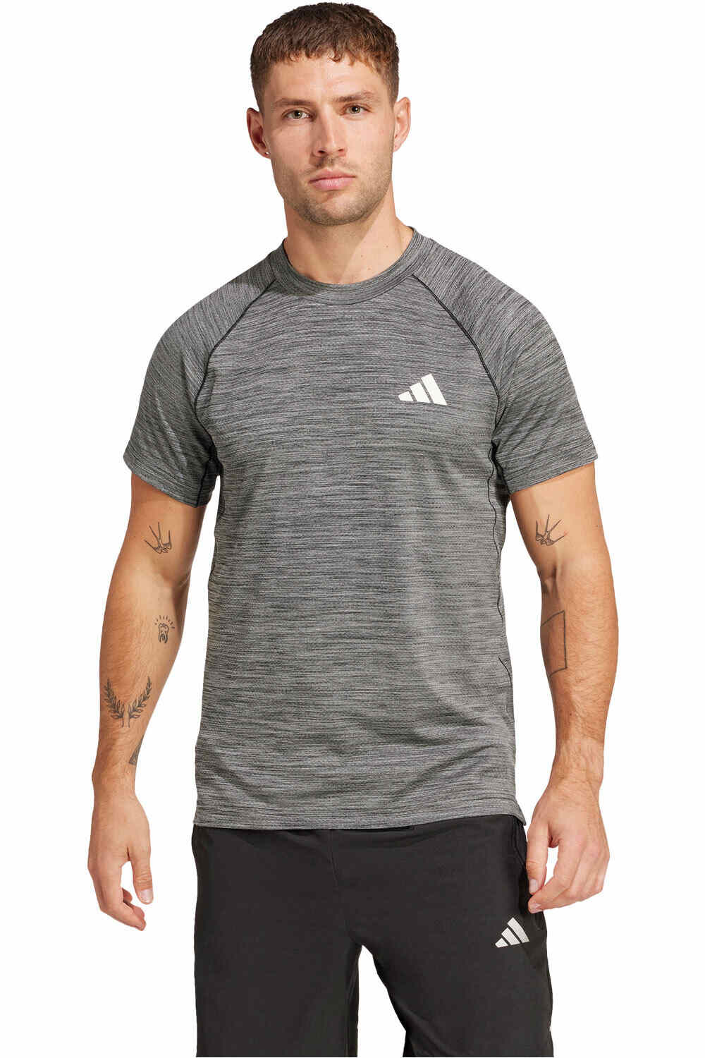 adidas camiseta fitness hombre GYM+ vista frontal