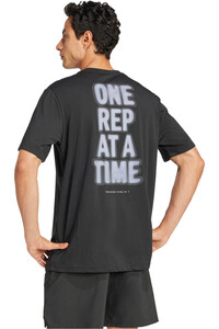 adidas camiseta fitness hombre M STR G T vista trasera